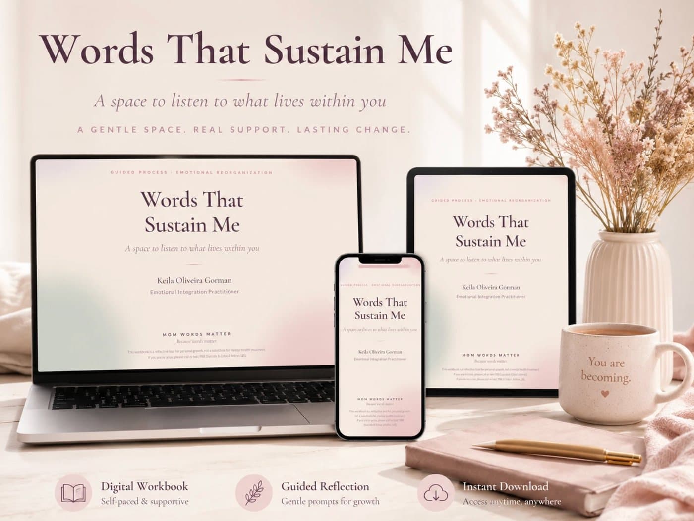 Words That Sustain Me: Mom Words Matter